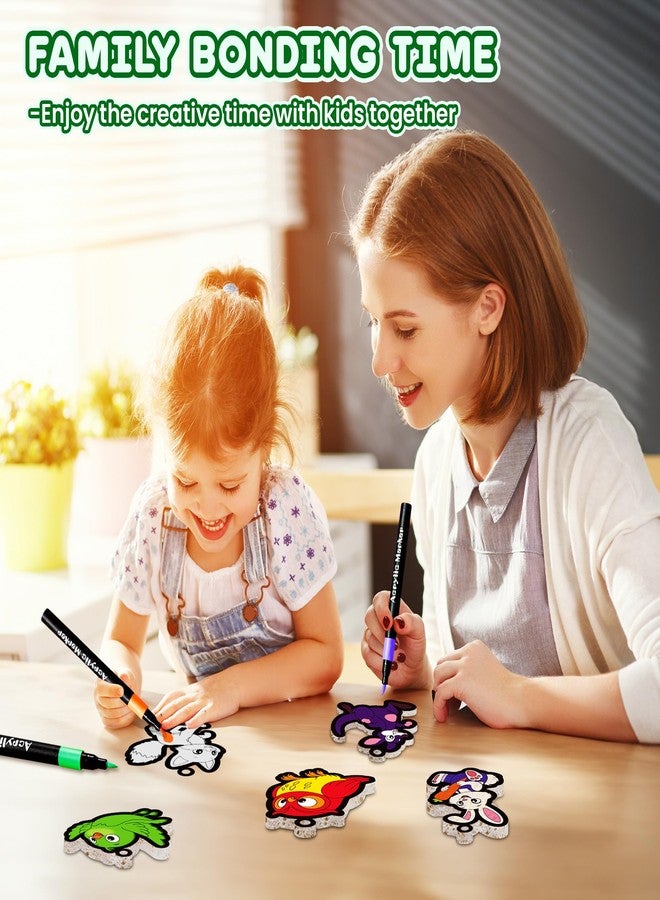 ZIZZ Z1ZZ Aqua Puffs 3D Art-Craft Kit -Aqua Art Magic Paint Set, Mess-Free Paint by Number Craft for Kids, DIY Color Inflate Activity, Easter Travel Gift for Girls & Boys Ages 4, 5, 6, 7, 8, 9, 10 - Image 4